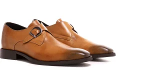 Uomo GUIDOMAGGI Fibbie>Trieste - Classiche scarpe uomo con rialzo in Pelle Pieno Fiore da 6 a 8 cm più alto
