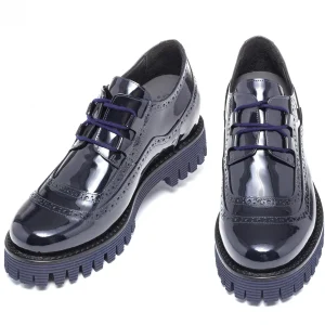 Uomo GUIDOMAGGI Stringate>Union Square - Classiche scarpe rialzate in Pelle Pieno Fiore Fino a 8 cm più alto