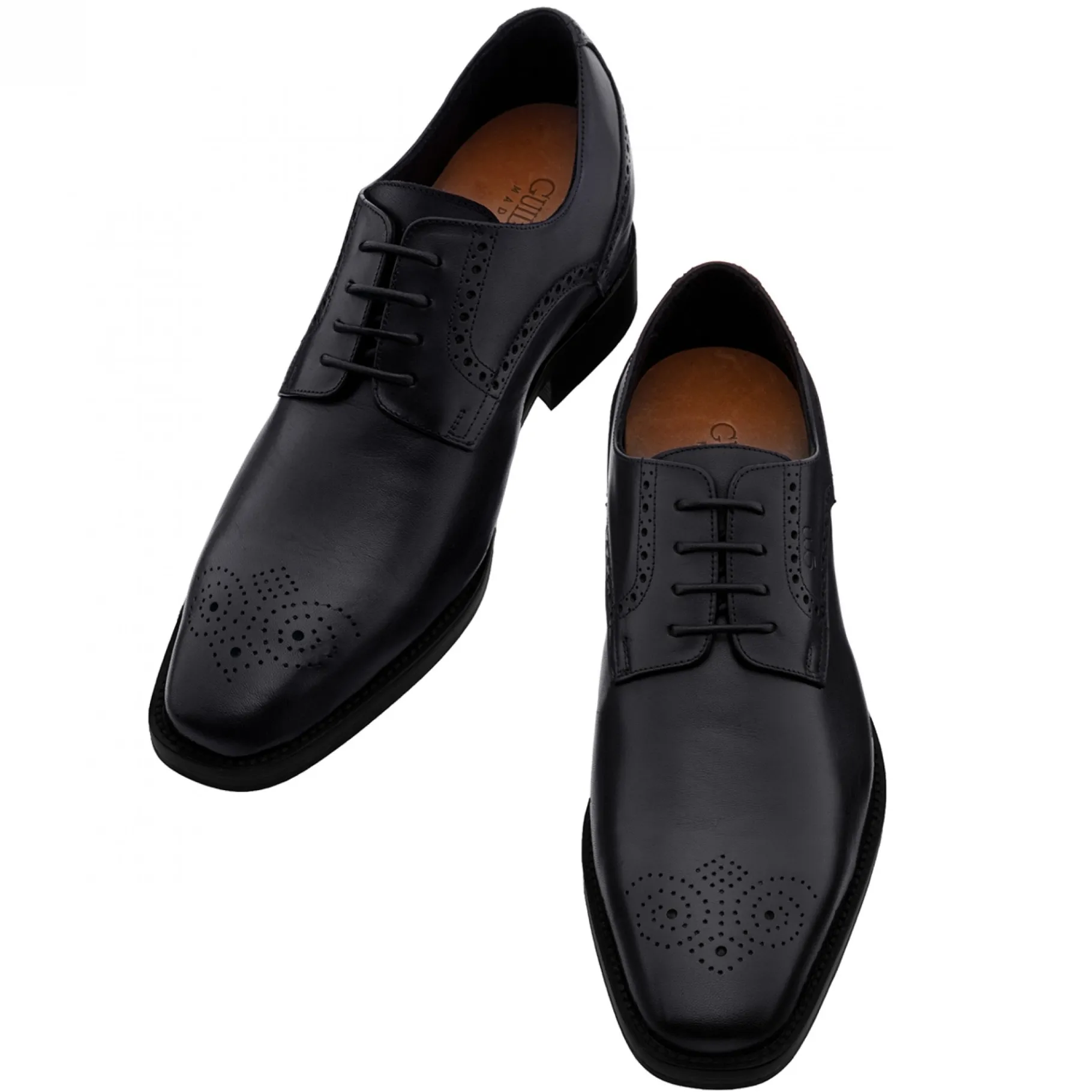united_kingdom__classiche_0.webp Uomo GUIDOMAGGI Stringate>United Kingdom - Classiche scarpe da uomo con tacco in Pelle Pieno Fiore fino a 8 cm più alto