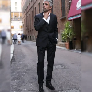 Uomo GUIDOMAGGI Stringate>United Kingdom - Classiche scarpe da uomo con tacco in Pelle Pieno Fiore fino a 8 cm più alto
