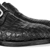 Uomo GUIDOMAGGI Scarpe In Pelle Esotica | Fibbie>Urus -classica scarpe con rialzo in Pelle Coccodrillo con suola Good Year Da 6 a 8 cm più alto