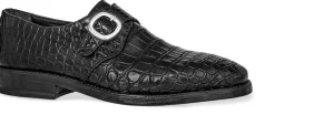 Uomo GUIDOMAGGI Scarpe In Pelle Esotica | Fibbie>Urus -classica scarpe con rialzo in Pelle Coccodrillo con suola Good Year Da 6 a 8 cm più alto