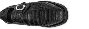 Uomo GUIDOMAGGI Scarpe In Pelle Esotica | Fibbie>Urus -classica scarpe con rialzo in Pelle Coccodrillo con suola Good Year Da 6 a 8 cm più alto