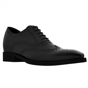 Uomo GUIDOMAGGI Stringate>USA - Classiche scarpe da uomo con rialzo in Pelle Pieno Fiore fino a 8 cm più alto