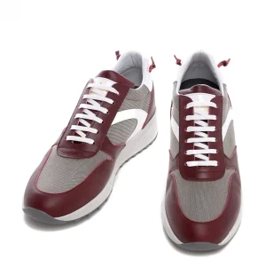 Uomo GUIDOMAGGI Sneakers>Utah - Sneakers con rialzo in Mix Pelle da 6 a 8 cm più alto