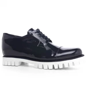 Uomo GUIDOMAGGI Stringate>Valencia - Classiche  scarpe rialzanti in Pelle Vernice da 6 a 8 cm più alto
