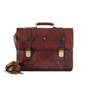GUIDOMAGGI Pratesi Bags>Vallombrosa - borsa 24 ore in Pelle Made in Italy