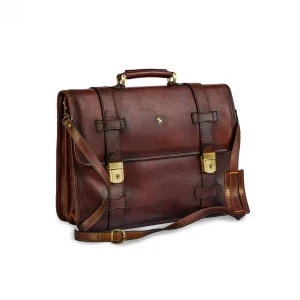 GUIDOMAGGI Pratesi Bags>Vallombrosa - borsa 24 ore in Pelle Made in Italy