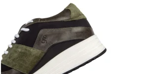 Uomo GUIDOMAGGI Sneakers>Varenne Vintage -  sneakers rialzanti in Mix Pelle Da 6 a 10 cm più alto