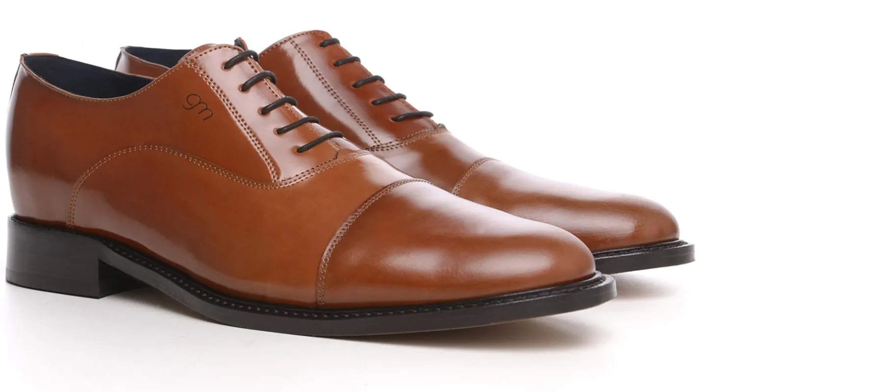 varese__classiche_scarpe__0.webp Uomo GUIDOMAGGI Shell Cordovan | Cucitura Goodyear>Varese - Classiche scarpe con rialzo in Pelle Shell Cordovan da 6 a 8 cm più alto