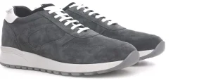 Uomo GUIDOMAGGI Sneakers>Vermont - Sneakers con rialzo in Pelle Scamosciato da 6 a 8 cm più alto