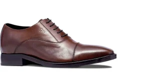 Uomo GUIDOMAGGI Stringate>Via Condotti - Classiche scarpe con rialzo classiche in Pelle Pieno Fiore da 6 a 8 cm più alto