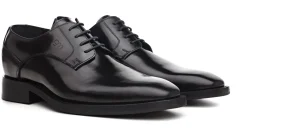 Uomo GUIDOMAGGI Cerimonia | Stringate>Via Dante - Classiche scarpe con rialzo uomo in Pelle Pieno Fiore da 6 a 8 cm più alto