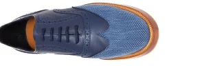 Uomo GUIDOMAGGI Stringate>Via Tornabuoni - Classiche  scarpe rialzate  in Mix Pelle/Tessuto da 6 a 8 cm più alto
