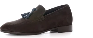 Uomo GUIDOMAGGI Nappine E Ornamenti>Vicenza - Mocassini con rialzo in Pelle Scamosciata fino a 6,5 cm più alto