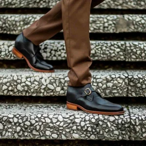 Uomo GUIDOMAGGI Fibbie>Victoria - Classiche scarpe rialzate in Pelle Pieno Fiore da 6 a 8 cm più alto