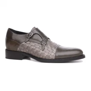 Uomo GUIDOMAGGI Fibbie>Vivaldi -classica scarpe rialzate doppia fibbia in Pelle Da 6 a 8 cm più alto