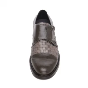Uomo GUIDOMAGGI Fibbie>Vivaldi -classica scarpe rialzate doppia fibbia in Pelle Da 6 a 8 cm più alto