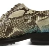 Uomo GUIDOMAGGI Scarpe In Pelle Esotica | Stringate>Volterra - scarpe rialzanti in Pelle Da 6 a 8 cm più alto