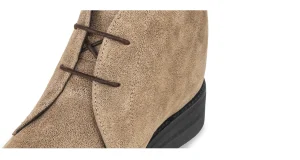Uomo GUIDOMAGGI Polacchine>Wakefield -polacchino Classico con rialzo in Pelledi vitello brown Da 6 a 8 cm più alto