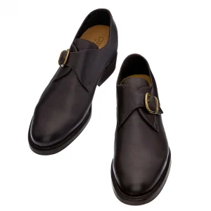 Uomo GUIDOMAGGI Fibbie>Wall Street - Classiche scarpe da uomo con rialzo in Pelle Pieno Fiore fino a 8 cm più alto