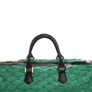 GUIDOMAGGI Borse & Zaini>Warhol - borsa da viaggio di lusso in Pelle di Piracucu fatta a mano