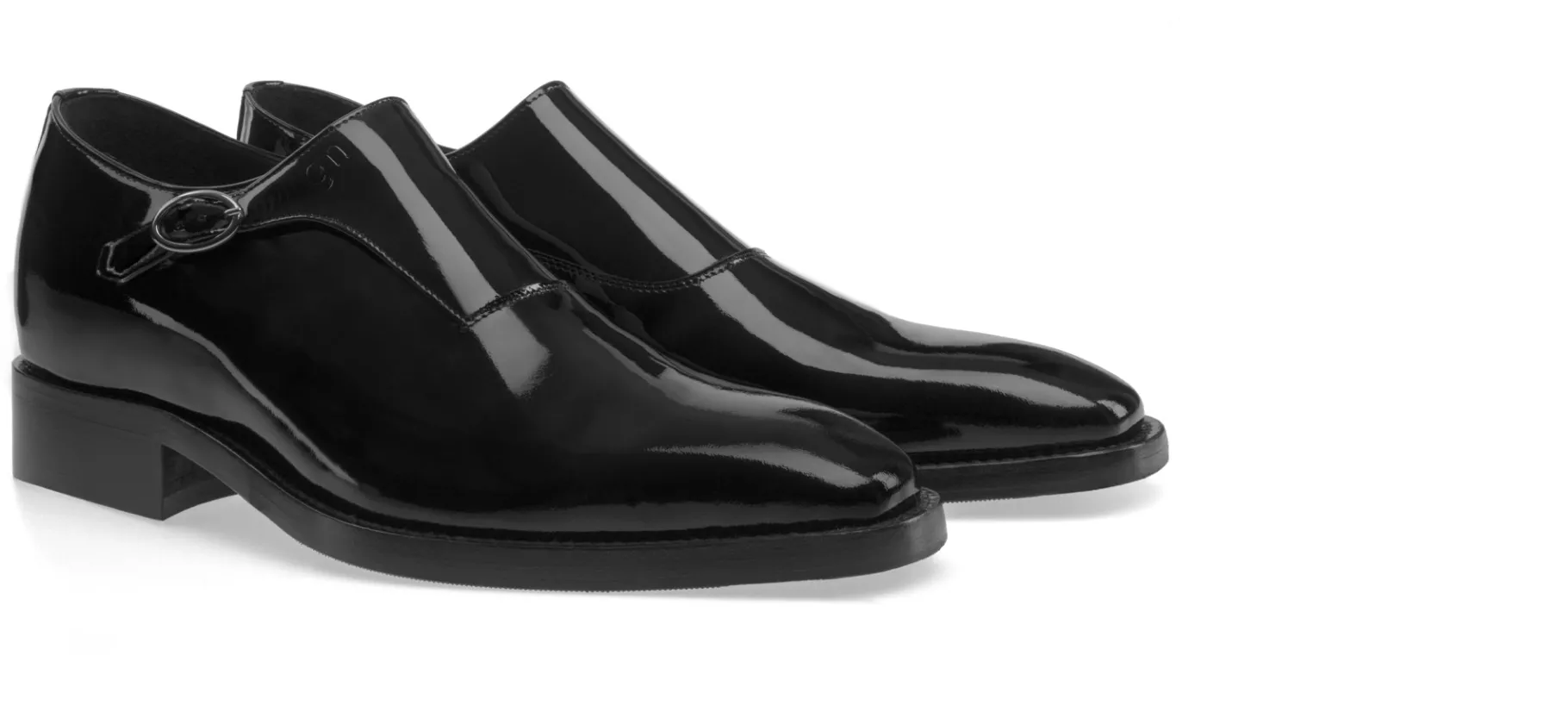 washington__scarpe_classi_0.webp Uomo GUIDOMAGGI Cerimonia | Fibbie>Washington - Scarpe Classiche da matrimonio con rialzo in Vernice Da 6 a 8 cm più alto