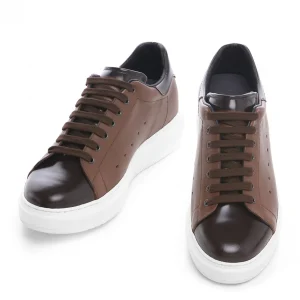 Uomo GUIDOMAGGI Sneakers>Watford - Sneakers uomo con rialzo interno in Mix Pelle Fino a 8 cm più alto