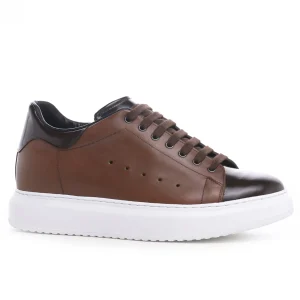 Uomo GUIDOMAGGI Sneakers>Watford - Sneakers uomo con rialzo interno in Mix Pelle Fino a 8 cm più alto