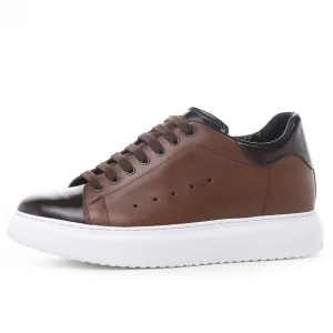 Uomo GUIDOMAGGI Sneakers>Watford - Sneakers uomo con rialzo interno in Mix Pelle Fino a 8 cm più alto