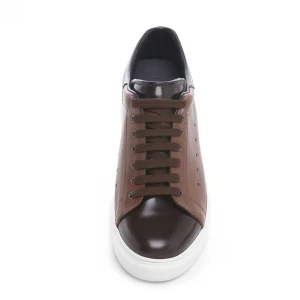 Uomo GUIDOMAGGI Sneakers>Watford - Sneakers uomo con rialzo interno in Mix Pelle Fino a 8 cm più alto