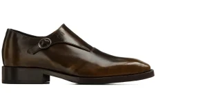 Uomo GUIDOMAGGI Fibbie>Wayland - Scarpe Classiche con rialzo interno da uomo in Pelle Spazzolata da 6 a 8 cm più alto