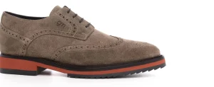 Uomo GUIDOMAGGI Stringate>Westwood - Classiche  scarpe rialzanti in Pelle Scamosciato da 6 a 8 cm più alto