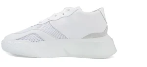 Uomo GUIDOMAGGI Sneakers>White Chocolate - chunky sneakers in Mix Pelle/Tessuto Da 6 a 10 cm più alto
