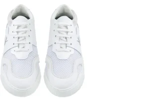 Uomo GUIDOMAGGI Sneakers>White Chocolate - chunky sneakers in Mix Pelle/Tessuto Da 6 a 10 cm più alto