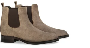 Uomo GUIDOMAGGI Chelsea>Wigan - Elevator boots in Pelle Cerata Da 6 a 10 cm più alto