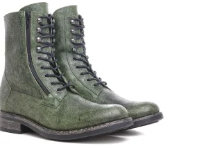 Uomo GUIDOMAGGI Anfibi>Woodstock - Stivali con rialzo in Pelle Pieno Fiore da 6 a 10 cm più alto