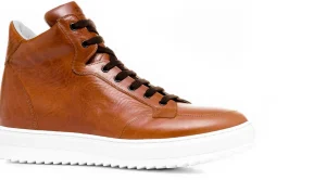Uomo GUIDOMAGGI Sneakers>Worth Avenue - Sneakers con rialzo in Pelle Pieno Fiore da 6 a 10 cm più alto
