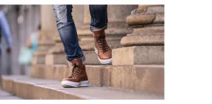 Uomo GUIDOMAGGI Sneakers>Worth Avenue - Sneakers con rialzo in Pelle Pieno Fiore da 6 a 10 cm più alto