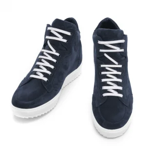 Uomo GUIDOMAGGI Sneakers>Wyoming - Sneakers rialzate uomo in Pelle Scamosciato da 6 a 10 cm più alto