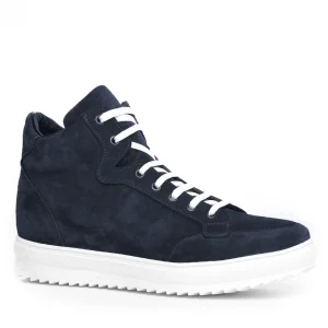 Uomo GUIDOMAGGI Sneakers>Wyoming - Sneakers rialzate uomo in Pelle Scamosciato da 6 a 10 cm più alto