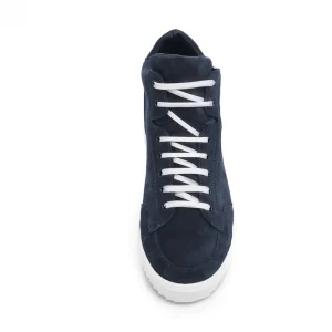 Uomo GUIDOMAGGI Sneakers>Wyoming - Sneakers rialzate uomo in Pelle Scamosciato da 6 a 10 cm più alto