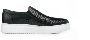 Donna GUIDOMAGGI Scarpe Donna | Slip-on>Yosemite -Slip-on con rialzo in Mix Pelle fino a 6 cm più alto
