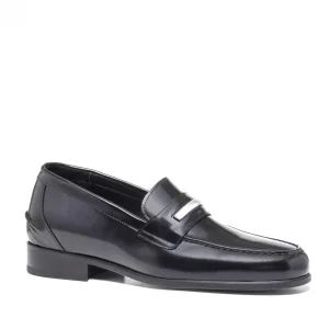 Uomo GUIDOMAGGI Penny Loafers | Cerimonia>Zagreb - Mocassini con rialzo interno in Pelle Spazzolata Fino a 8 cm più alto
