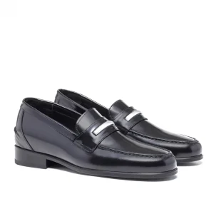 Uomo GUIDOMAGGI Penny Loafers | Cerimonia>Zagreb - Mocassini con rialzo interno in Pelle Spazzolata Fino a 8 cm più alto