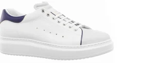 Uomo GUIDOMAGGI Sneakers>Zante - Sneakers con rialzo in Pelle Pieno Fiore da 6 a 8 cm più alto