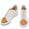 Uomo GUIDOMAGGI Scarpe In Pelle Esotica | Sneakers>Zanzibar - Sneakers con rialzo in Mix Pelle da 6 a 8 cm più alto