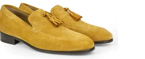 Uomo GUIDOMAGGI Nappine E Ornamenti>Zevio - Mocassini rialzanti in Pelle Scamosciato fino a 6 cm più alto