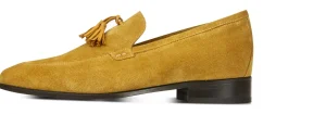 Uomo GUIDOMAGGI Nappine E Ornamenti>Zevio - Mocassini rialzanti in Pelle Scamosciato fino a 6 cm più alto