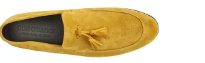 Uomo GUIDOMAGGI Nappine E Ornamenti>Zevio - Mocassini rialzanti in Pelle Scamosciato fino a 6 cm più alto